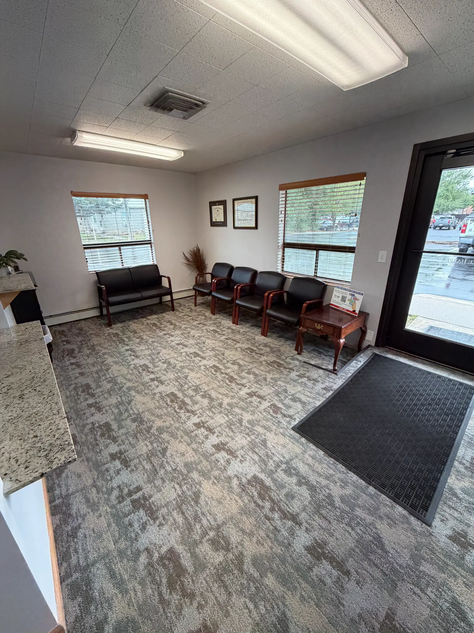 Wasatch Foot & Ankle Center waiting area